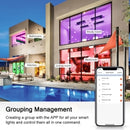 LOHAS 5W Smart Candelabra LED Light Bulbs, RGB Color Changing, 2700K-6000K Tunable White, 40W Equivalent, 450LM, E12 Base, 2-Pack (237)