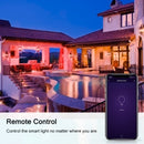 LOHAS 5W Smart Candelabra LED Light Bulbs, RGB Color Changing, 2700K-6000K Tunable White, 40W Equivalent, 450LM, E12 Base, 2-Pack (237)