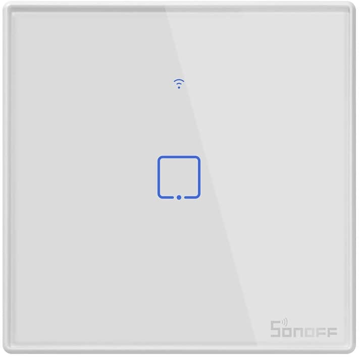 SONOFF T0UK1C-TX 86 WiFi Smart Wall Switch APP Remote Control for Alexa Google Home UK Plug (221)