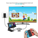 Bnoeo USB C to VGA HDMI Adaptor, USB C to HDMI 4K