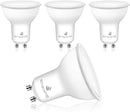 Enshine LED GU10 Spotlight Bulbs, Frosted, 7W (50W Halogen Equivalent), Warm White 3000K, 500 Lumen (Pack of 4)  (242)