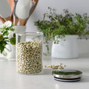 Glass Food Canister 1000ml (408)