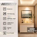 Enshine LED GU10 Spotlight Bulbs, Frosted, 7W (50W Halogen Equivalent), Warm White 3000K, 500 Lumen (Pack of 4)  (242)