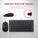 Perixx PERIDUO-212 Wired Mini Optical Desktop Set (UK Layout) (68)