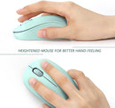Seenda Wireless Mouse, 2.4G Noiseless Mouse with USB Receiver (105)
