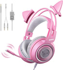 SOMIC G951s Pink Stereo Gaming Headset with Mic (331)