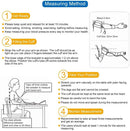 CAZON Blood Pressure Monitor Upper Arm BP Machine for Home Use (60/98)