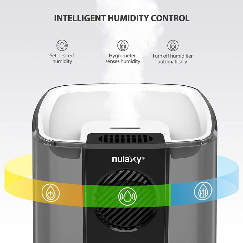 Nulaxy Top Fan Humidifier RGB (309)