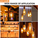 Paul Russells Vintage Style Edison Screw LED Filament Bulbs 4W ST64 Squirrel Cage E27 2200K Warm White  (249)