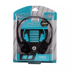 Rapoo H100 Wired Stereo Headset (Standard 3.5mm jack) Black