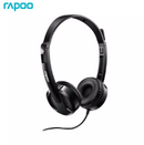 Rapoo H100 Wired Stereo Headset (Standard 3.5mm jack) Black
