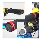 LYCAON Bike Handlebar Grips Ergonomic, 2 Sides Locking, TPR Rubber Anti-Slip Handle Grip, Bicycle Grips Fits MTB/BMX/Mountain/Downhill/Foldable/Urban Bicycles/Scooter (125)
