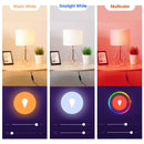 LOHAS 5W Smart Candelabra LED Light Bulbs, RGB Color Changing, 2700K-6000K Tunable White, 40W Equivalent, 450LM, E12 Base, 2-Pack (237)