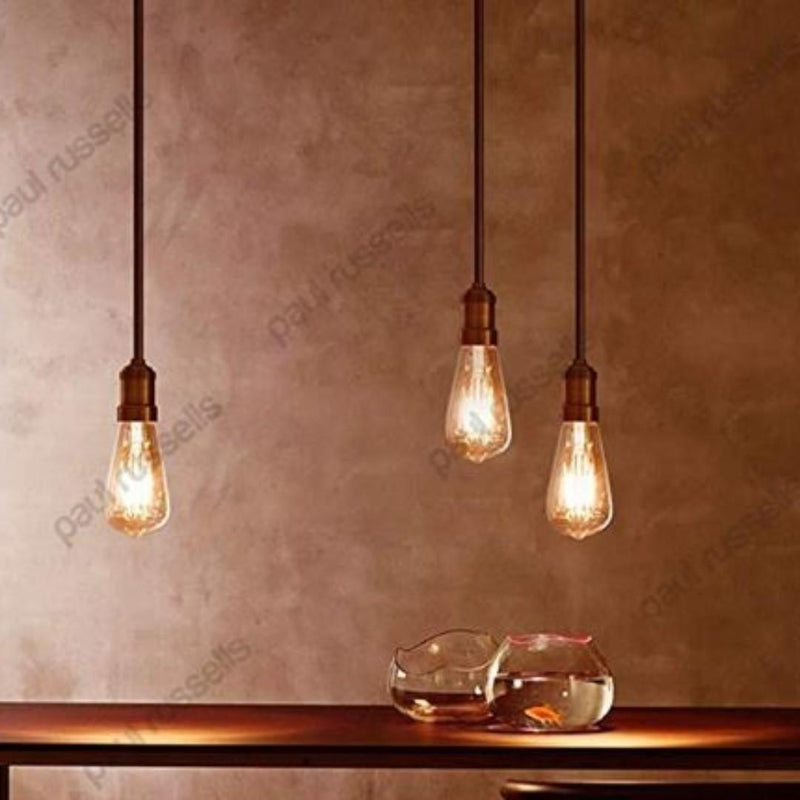 Paul Russells Vintage Style Edison Screw LED Filament Bulbs 4W ST64 Squirrel Cage E27 2200K Warm White  (249)